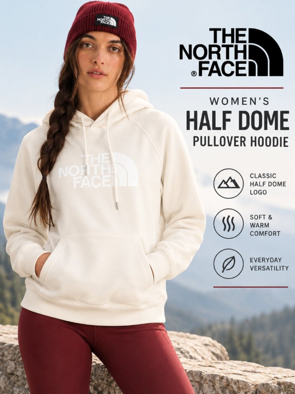 The North Face Women's Half Dome Pullover Hoodie